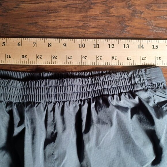 Vintage Wilson Parachute Pants Womens Large Y2K Gray Gorpcore Skater Zippers - Picture 7 of 11